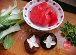 Illustration of how to make tomato rice noodles 4