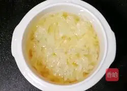 Illustration of how to make yam, red dates and white fungus porridge (baby complementary food) 1
