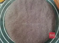 Illustration of how to make purple rice cake 6