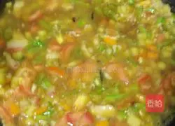 Three diced beans Illustration of braised noodles 11