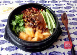 Secret and refreshing Illustration of making cold noodles 5