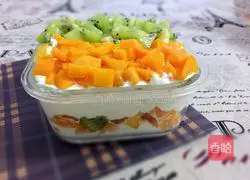 Fruit Box Cake Recipe Illustration 17