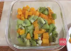 Fruit Box Cake Recipe Illustration 14