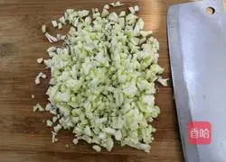 Tomatoes Illustration of how to make loofah and shrimp porridge 14