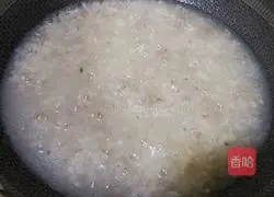 Illustration of how to make mushroom and lean meat porridge 7