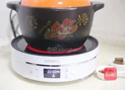 Illustration of how to make millet and yam porridge 7