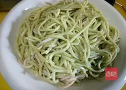 Illustration of home-style cold noodles 1