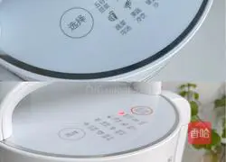 Illustration of how to make oatmeal and black rice paste 5