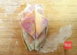 Colorful large Illustration of how to make Hanamaki 11