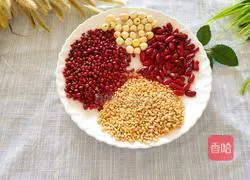 Illustration of how to make multigrain porridge 1