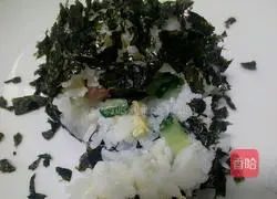 Illustration of handmade rice balls 7