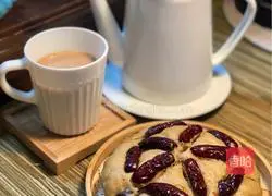 Illustration of how to make simple brown sugar cake 10