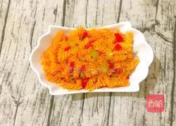 Illustration of how to make screw pasta 9