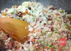 Sichuan - Illustration of braised rice with sausage and porcini mushrooms 12