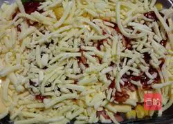 Baked Rice with Ham and Vegetables (Microwave version) illustration 5