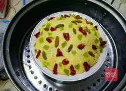 Illustration of how to make honey stack rice cake 11