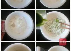 Thousand-layer double-color flower roll recipe illustration 3