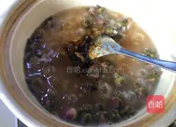 Illustration of how to make rose barley porridge 6