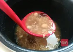 Brown sugar and red date porridge recipe 8