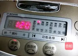 Illustration of how to make quinoa rice porridge 8