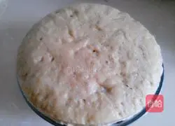 Illustration of how to make mixed noodle milk-flavored hair cake 7