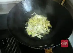 Illustration of how to make chicken rice noodles 4