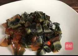 Preserved egg, chicken and millet porridge Illustration of how to do it 9