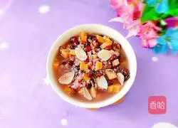 Illustration of how to make black bean and persimmon porridge 14