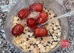 Recipe for red dates, longan and Laba porridge Illustration 4