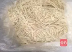 Cold noodles recipe 1