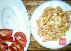 Illustration of how to make black pepper pasta 4