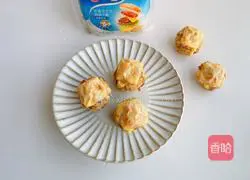 Illustration of how to make cheese rice balls 13