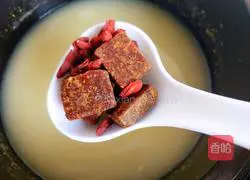 Brown sugar, yam and millet porridge recipe 6