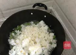 Ham, potatoes and green beans stew Illustration of how to make rice 8