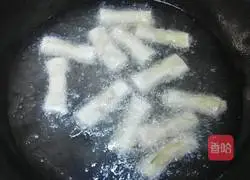 Illustration of homemade spring rolls 7