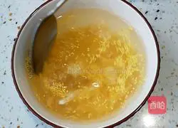 Illustration of how to make yam and millet porridge 2