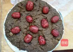 Corn flour, brown sugar and jujube cakes Practice illustration 7