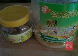 Honey sesame sauce flower roll recipe 3