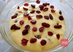 Cranberry Egg Cake Recipe Illustration 9