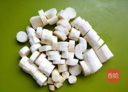 Brown sugar yam and millet porridge recipe 3