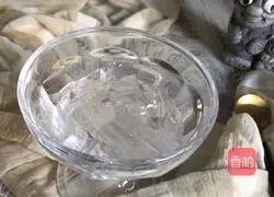 Illustration of how to make red bean ice powder 12