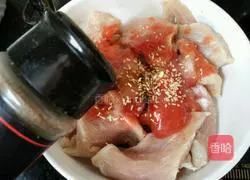 Illustration of making homemade pork chop 6