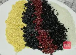 Red bean and yam porridge recipe 1