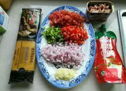 Illustration of how to make tomato pasta 2