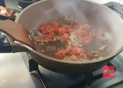 Illustration of how to make tomato pasta 3