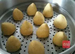 Bean dregs steamed buns Practice illustration 6