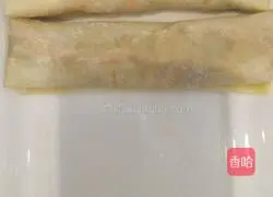 Illustration of how to make Japanese spring rolls 3