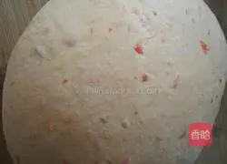 Illustration of how to make salt and pepper rolls with carrot puree 4