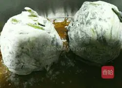 Spinach Wowotou Recipe Illustration 3