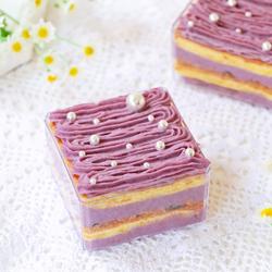 Taro puree meat floss cake box